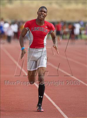 Thumbnail 3 in CIF SJS D1 Championships (Boys Track Events - Day 1) photogallery.