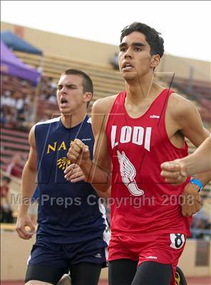Thumbnail 2 in CIF SJS D1 Championships (Boys Track Events - Day 1) photogallery.