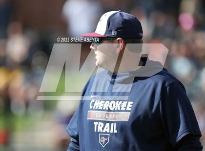 Thumbnail 1 in Legacy vs. Cherokee Trail (CHSAA 5A State 1st Round) photogallery.
