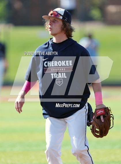 Thumbnail 3 in Legacy vs. Cherokee Trail (CHSAA 5A State 1st Round) photogallery.