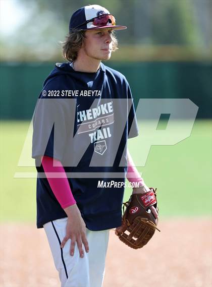 Thumbnail 3 in Legacy vs. Cherokee Trail (CHSAA 5A State 1st Round) photogallery.