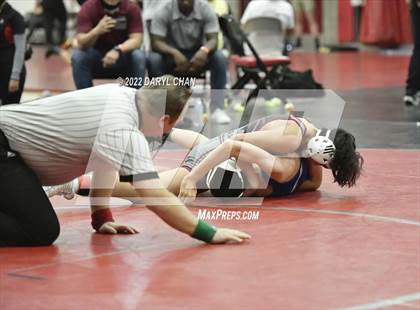 Thumbnail 3 in Paloma Valley vs South Hills & San Marino & Milken  (CIF Southern Section Wrestling Championships) photogallery.