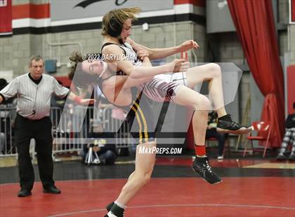 Thumbnail 1 in Paloma Valley vs South Hills & San Marino & Milken  (CIF Southern Section Wrestling Championships) photogallery.