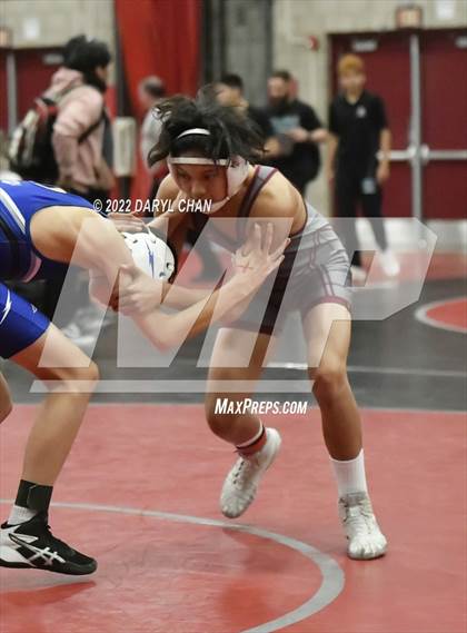 Thumbnail 1 in Paloma Valley vs South Hills & San Marino & Milken  (CIF Southern Section Wrestling Championships) photogallery.