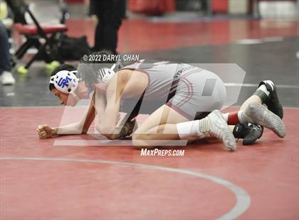 Thumbnail 1 in Paloma Valley vs South Hills & San Marino & Milken  (CIF Southern Section Wrestling Championships) photogallery.