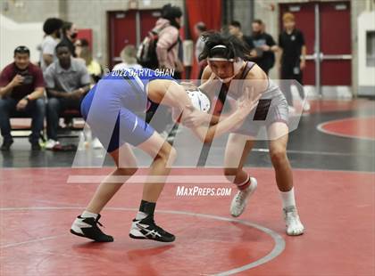 Thumbnail 3 in Paloma Valley vs South Hills & San Marino & Milken  (CIF Southern Section Wrestling Championships) photogallery.