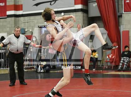 Thumbnail 2 in Paloma Valley vs South Hills & San Marino & Milken  (CIF Southern Section Wrestling Championships) photogallery.