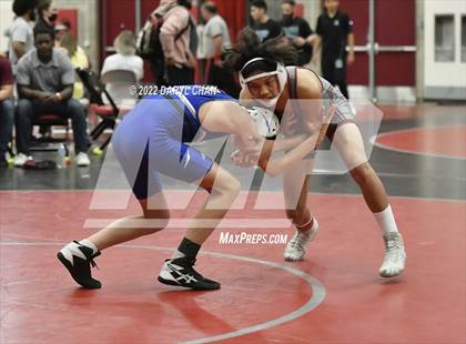 Thumbnail 2 in Paloma Valley vs South Hills & San Marino & Milken  (CIF Southern Section Wrestling Championships) photogallery.