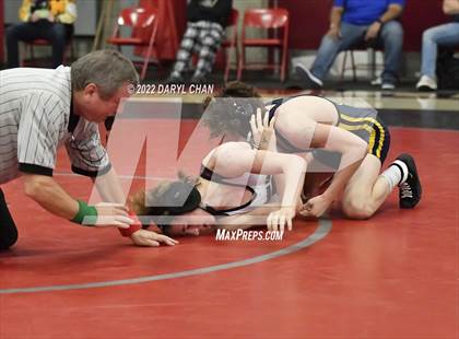Thumbnail 1 in Paloma Valley vs South Hills & San Marino & Milken  (CIF Southern Section Wrestling Championships) photogallery.