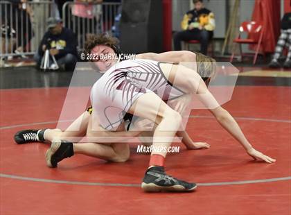 Thumbnail 2 in Paloma Valley vs South Hills & San Marino & Milken  (CIF Southern Section Wrestling Championships) photogallery.