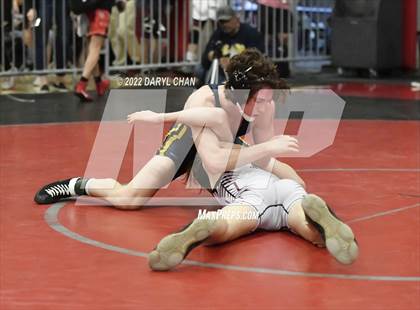 Thumbnail 2 in Paloma Valley vs South Hills & San Marino & Milken  (CIF Southern Section Wrestling Championships) photogallery.