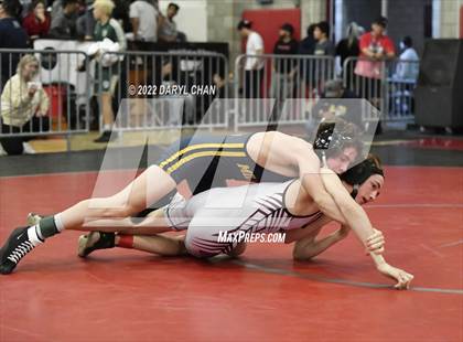 Thumbnail 1 in Paloma Valley vs South Hills & San Marino & Milken  (CIF Southern Section Wrestling Championships) photogallery.