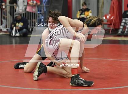 Thumbnail 3 in Paloma Valley vs South Hills & San Marino & Milken  (CIF Southern Section Wrestling Championships) photogallery.