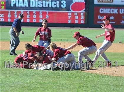 Thumbnail 2 in Lancaster Country Day vs Reading Central Catholic (Class A District 3 Championships) photogallery.