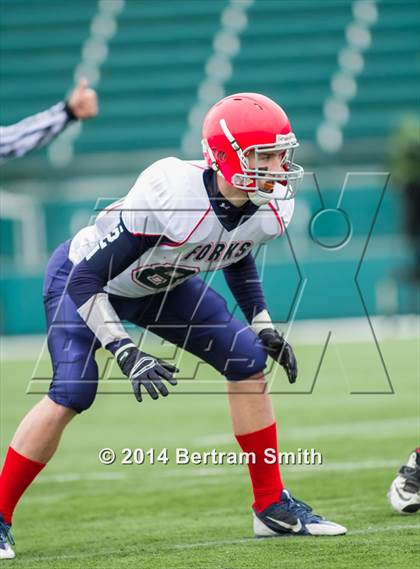 Thumbnail 3 in Chenango Forks vs. Maple Grove/Chautauqua Lake (NYSPHSAA Class C Semifinal) photogallery.