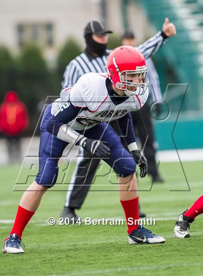 Thumbnail 1 in Chenango Forks vs. Maple Grove/Chautauqua Lake (NYSPHSAA Class C Semifinal) photogallery.