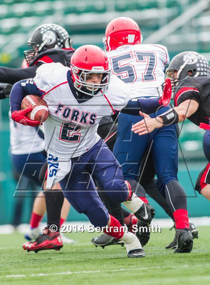 Thumbnail 3 in Chenango Forks vs. Maple Grove/Chautauqua Lake (NYSPHSAA Class C Semifinal) photogallery.