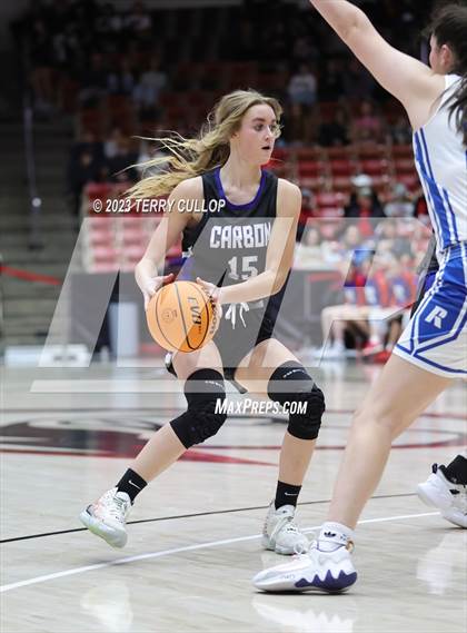 Thumbnail 1 in Carbon vs. Richfield UHSAA 3A 3rd / 4th Place) photogallery.