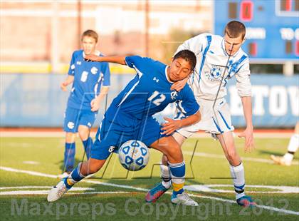 Thumbnail 2 in Crane vs. Livonia (NYSPHSAA Class B Final) photogallery.