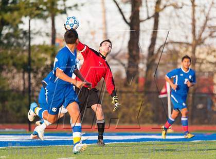 Thumbnail 2 in Crane vs. Livonia (NYSPHSAA Class B Final) photogallery.