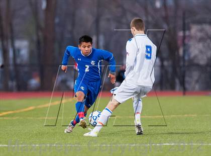 Thumbnail 3 in Crane vs. Livonia (NYSPHSAA Class B Final) photogallery.