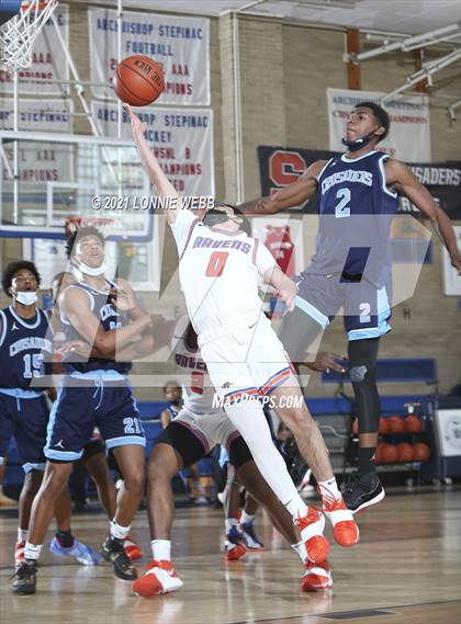 Thumbnail 3 in Monsignor Scanlan vs St. Raymond (CHSAA Spring Tournament) photogallery.