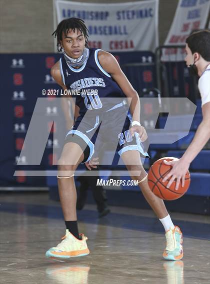 Thumbnail 2 in Monsignor Scanlan vs St. Raymond (CHSAA Spring Tournament) photogallery.
