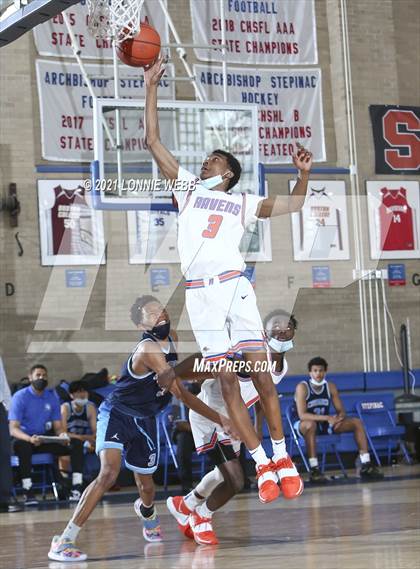 Thumbnail 1 in Monsignor Scanlan vs St. Raymond (CHSAA Spring Tournament) photogallery.