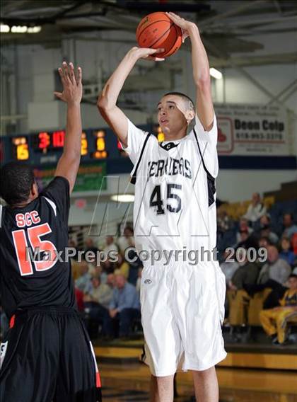 Thumbnail 2 in Carbondale vs. Scott County Central (Best of the Midwest Shootout)  photogallery.