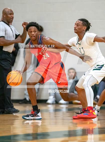 Thumbnail 1 in Crossroads Christian vs. GRACE Christian (Greenfield Christmas Tournament) photogallery.