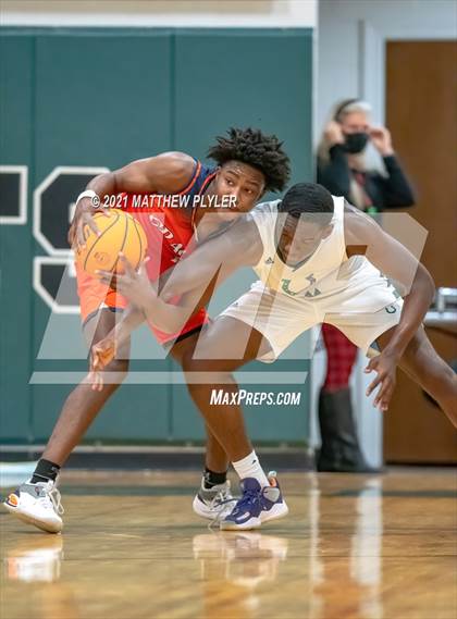 Thumbnail 2 in Crossroads Christian vs. GRACE Christian (Greenfield Christmas Tournament) photogallery.