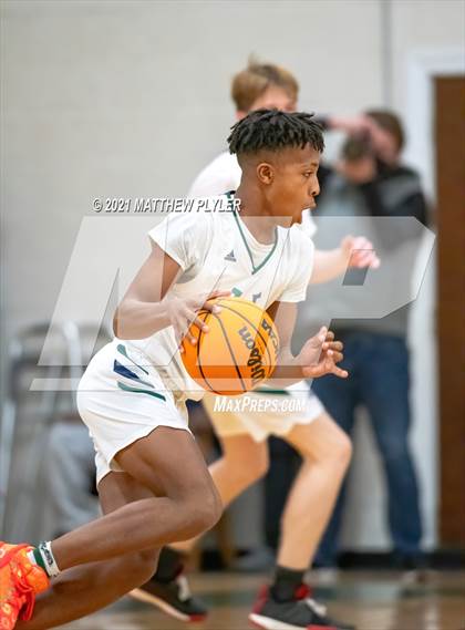 Thumbnail 1 in Crossroads Christian vs. GRACE Christian (Greenfield Christmas Tournament) photogallery.