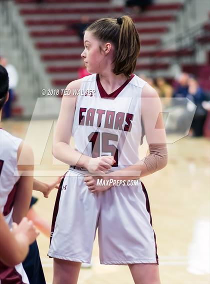 Thumbnail 3 in Notre Dame vs. Sacred Heart Prep (CIF CCS D4 Final) photogallery.