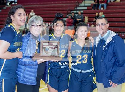 Thumbnail 2 in Notre Dame vs. Sacred Heart Prep (CIF CCS D4 Final) photogallery.