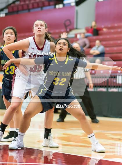 Thumbnail 2 in Notre Dame vs. Sacred Heart Prep (CIF CCS D4 Final) photogallery.