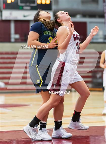 Thumbnail 2 in Notre Dame vs. Sacred Heart Prep (CIF CCS D4 Final) photogallery.