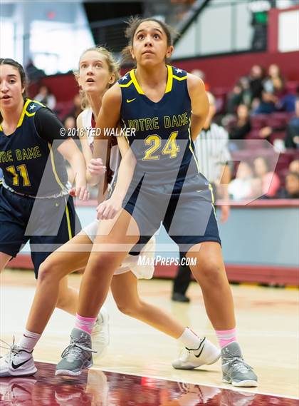 Thumbnail 1 in Notre Dame vs. Sacred Heart Prep (CIF CCS D4 Final) photogallery.
