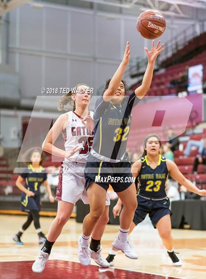 Thumbnail 3 in Notre Dame vs. Sacred Heart Prep (CIF CCS D4 Final) photogallery.