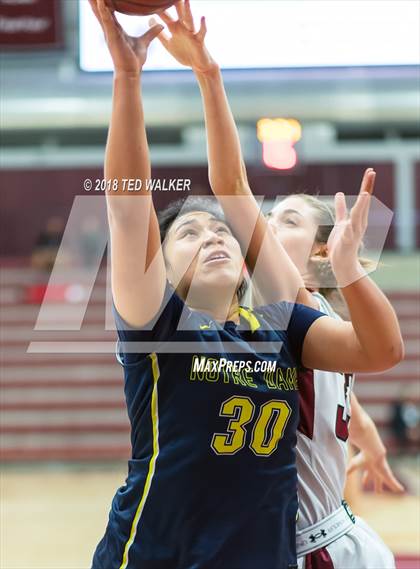 Thumbnail 1 in Notre Dame vs. Sacred Heart Prep (CIF CCS D4 Final) photogallery.