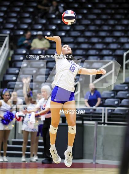 Thumbnail 3 in Decatur @ La Vernia (UIL 4A D1 Volleyball Final) photogallery.