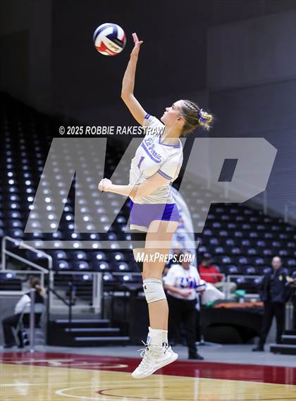 Thumbnail 2 in Decatur @ La Vernia (UIL 4A D1 Volleyball Final) photogallery.