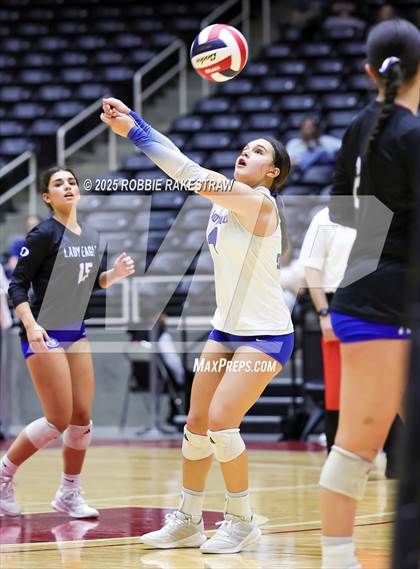 Thumbnail 3 in Decatur @ La Vernia (UIL 4A D1 Volleyball Final) photogallery.