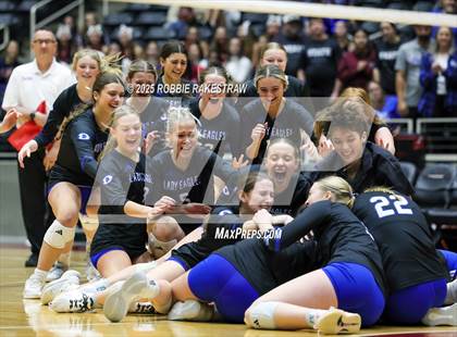Thumbnail 3 in Decatur @ La Vernia (UIL 4A D1 Volleyball Final) photogallery.