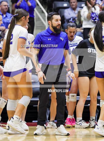 Thumbnail 2 in Decatur @ La Vernia (UIL 4A D1 Volleyball Final) photogallery.
