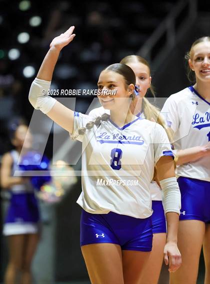 Thumbnail 3 in Decatur @ La Vernia (UIL 4A D1 Volleyball Final) photogallery.
