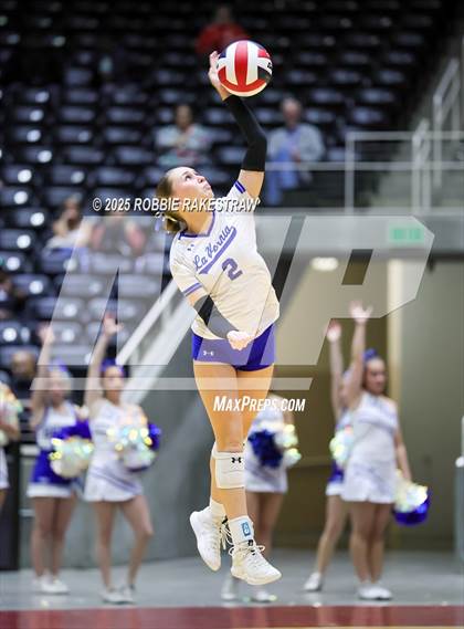 Thumbnail 3 in Decatur @ La Vernia (UIL 4A D1 Volleyball Final) photogallery.