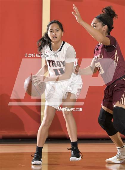 Thumbnail 3 in Troy vs. Mission Hills (Matt Denning Hoops Classic) photogallery.