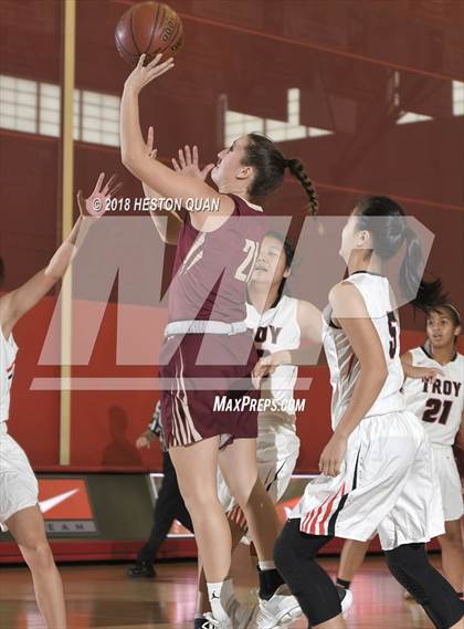 Thumbnail 1 in Troy vs. Mission Hills (Matt Denning Hoops Classic) photogallery.