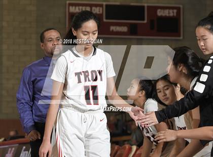 Thumbnail 1 in Troy vs. Mission Hills (Matt Denning Hoops Classic) photogallery.