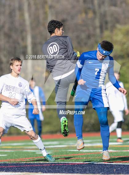 Thumbnail 3 in Pine Valley Central vs. Alfred-Almond (NYSPHSAA Class D Regional) photogallery.